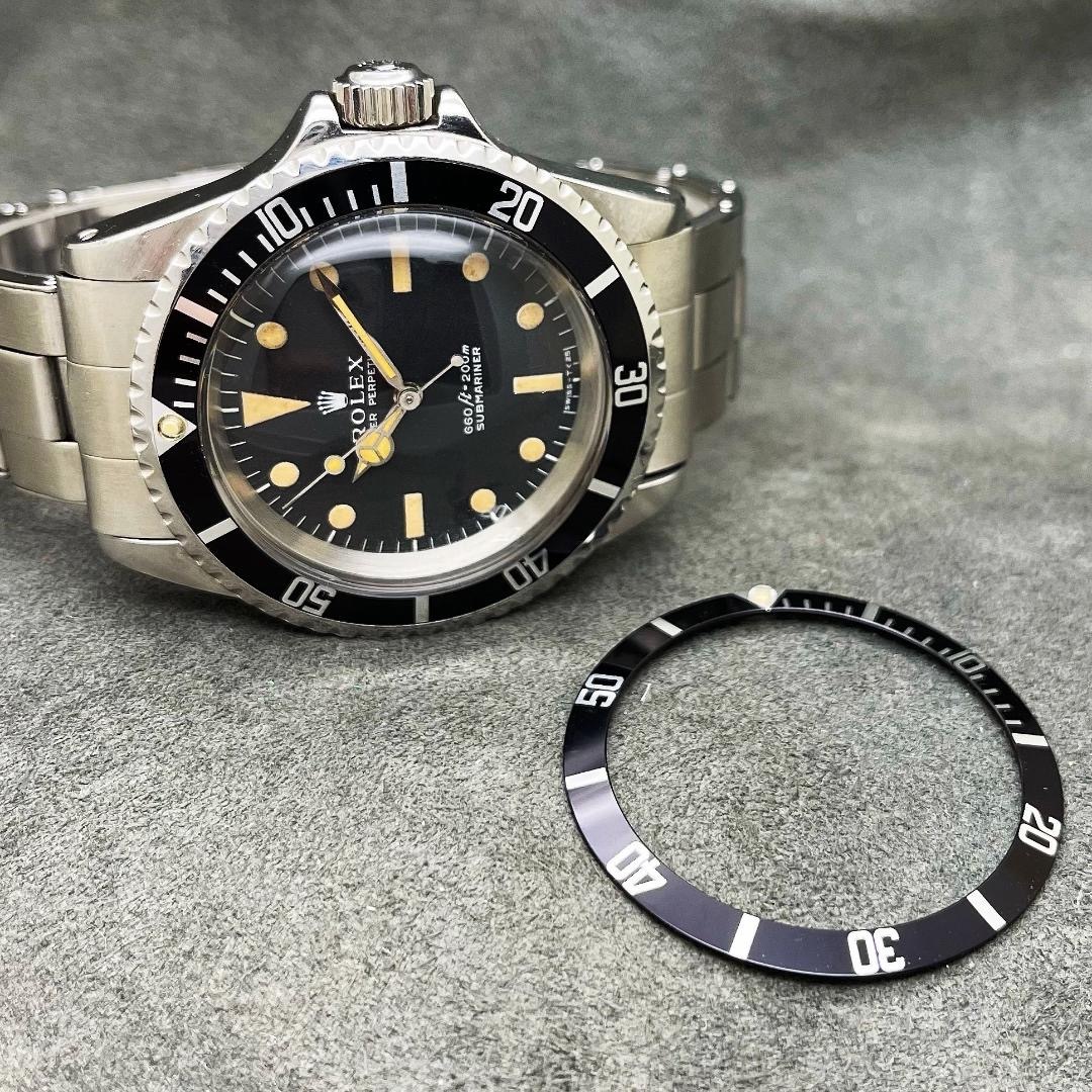 R83 社外ベゼルインサート Rolex Submariner 5513 5512 1680 ロレックス サブマリーナ