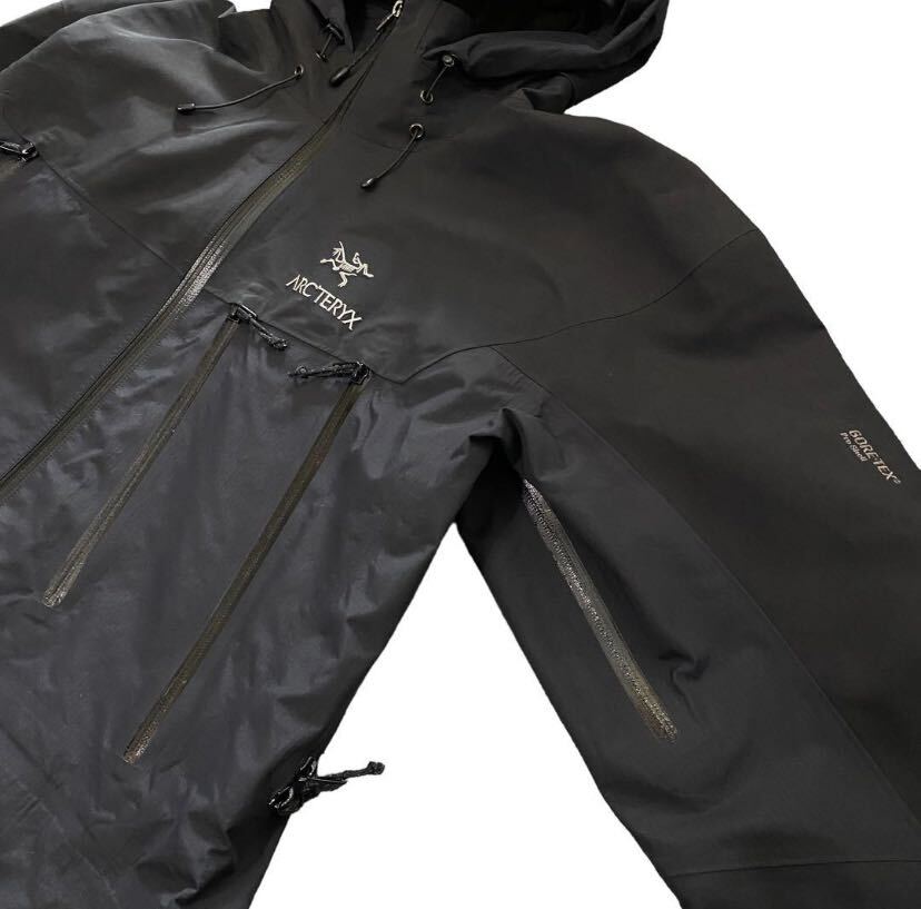 希少 絶版 ARC'TERYX アークテリクス Theta AR シータ 三連ZIP Gore-tex ゴアテックス ナイロンジャケット メンズ L_画像3