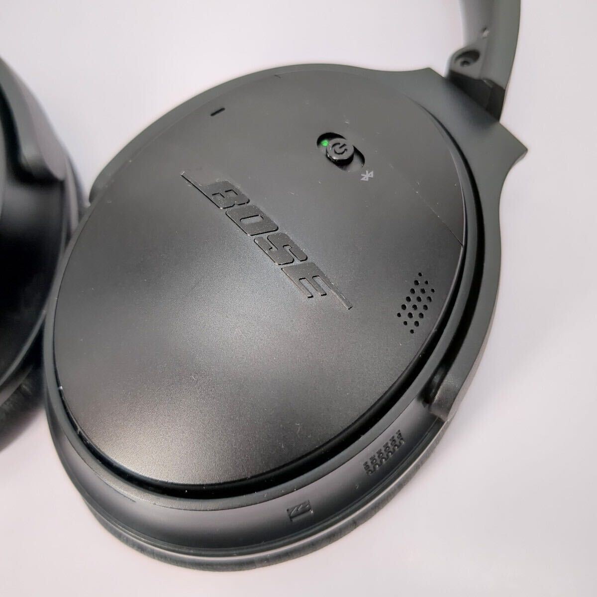 サ)[動作確認済] BOSE ボーズ QuietComfort 35 Ⅰ ブラック / wireless headphones ワイヤレスヘッドホン ヘッドフォン Bluetooth 管理Y_画像4