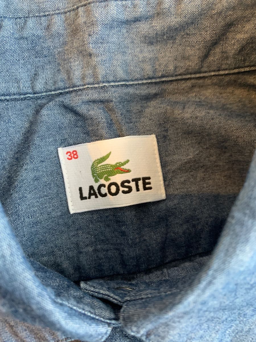 美品　LACOSTE   シャツ　レディース　M 綿100% 日本製