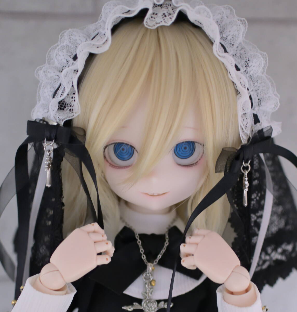 DDH-27 開口カスタムヘッド(SW肌)＋デカールレジンアイ＋ウィッグ MDD【TUSK】の画像1