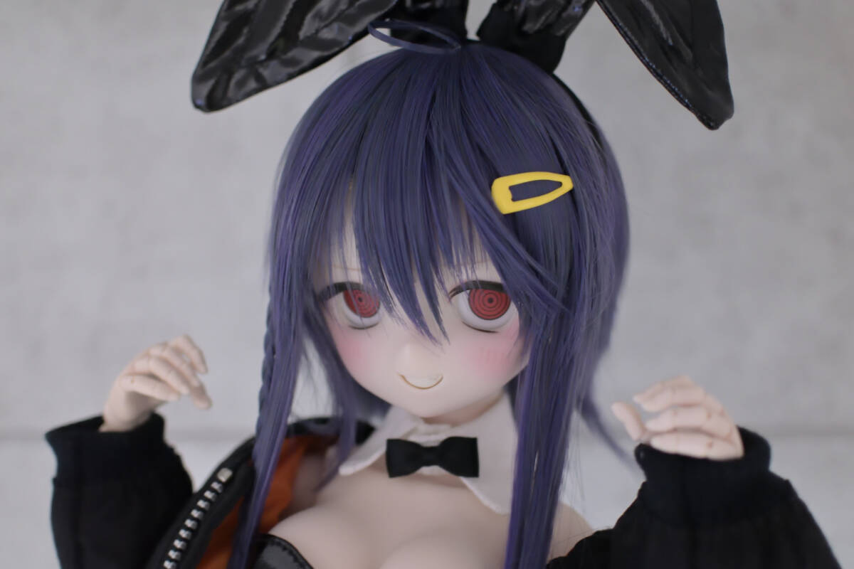 DDH-01 開口カスタムヘッド(SW肌)＋デカールレジンアイ MDD【TUSK】_画像6