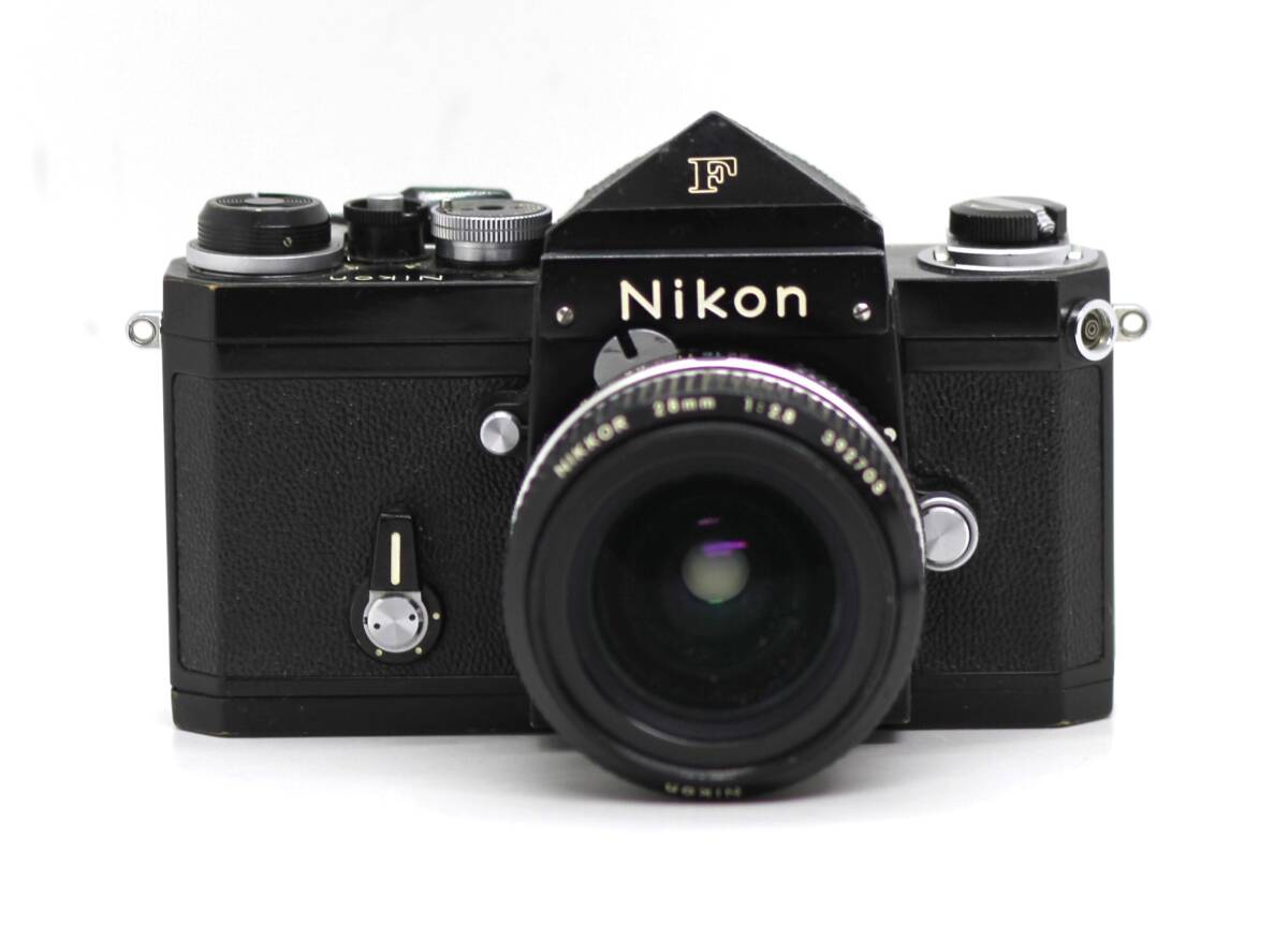 ★訳あり大特価★ NIKON ニコン F アイレベル ブラック 後期 Ai NIKKOR 28mm F2.8 #N402_画像2