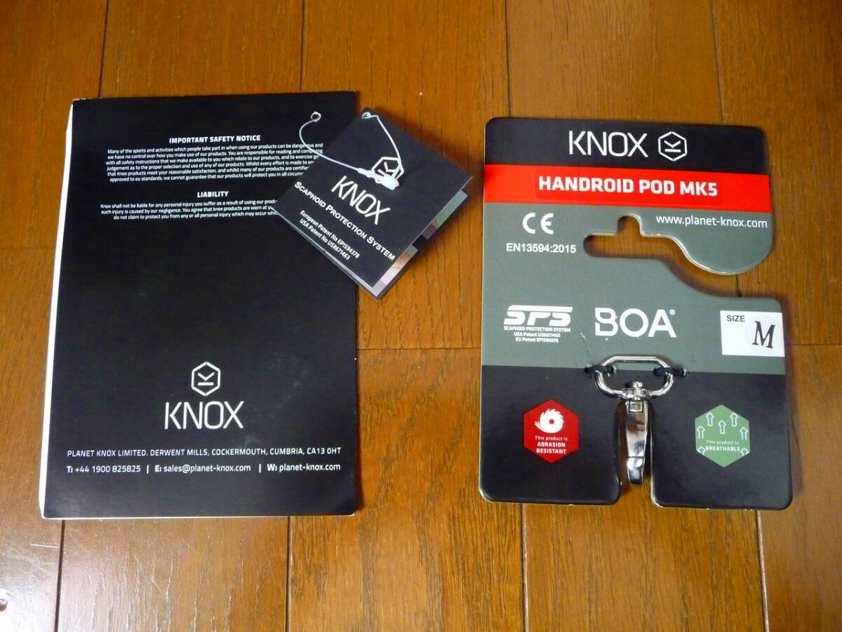 ★ KNOX ハンドロイド ポッド マーク5（最新モデル）(M) 未使用品 ★_画像10
