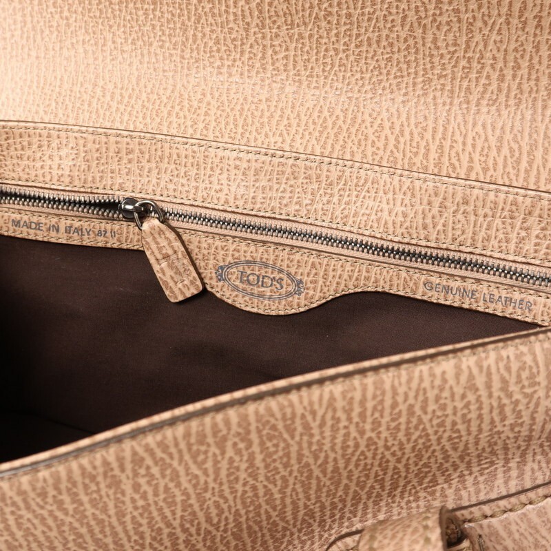 MG2541* Italy made {TOD\'S Tod's } leather handbag shoulder bag shoulder .. bag pink series 