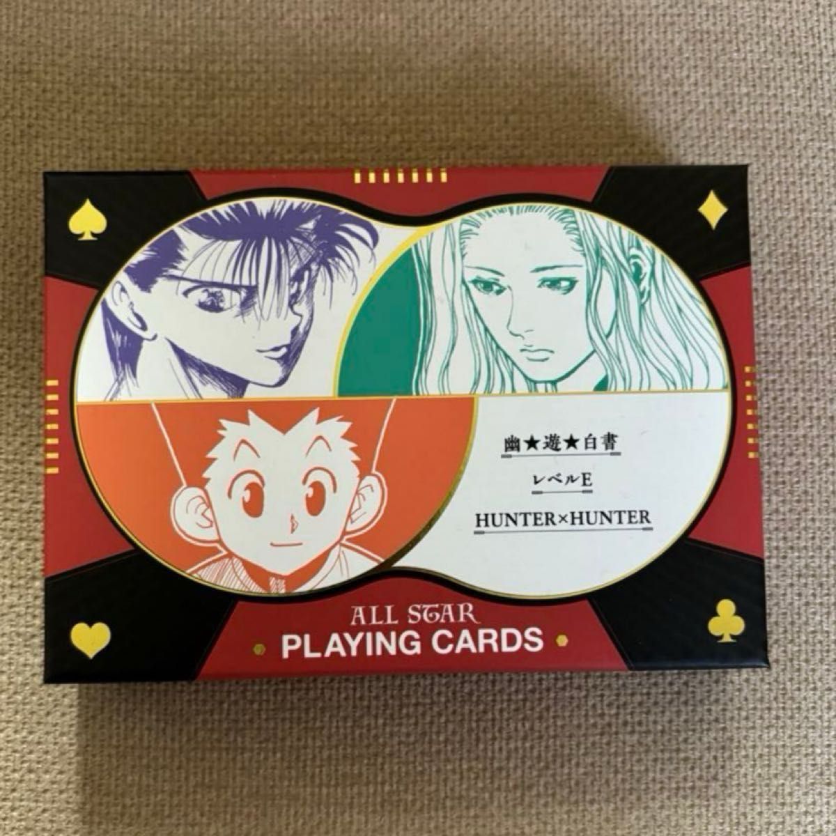 冨樫義博展 グッズ オールスター箔押しトランプ アクリル 冨樫義博展 グッズ オールスター箔押しトランプ アクリル