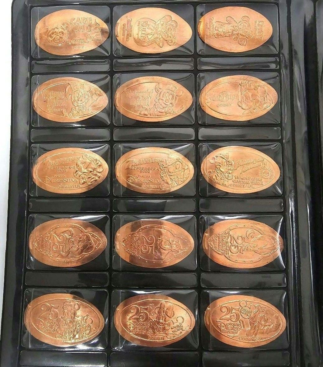ディズニー スーベニアコイン メダル ホルダー コイン45枚 セット