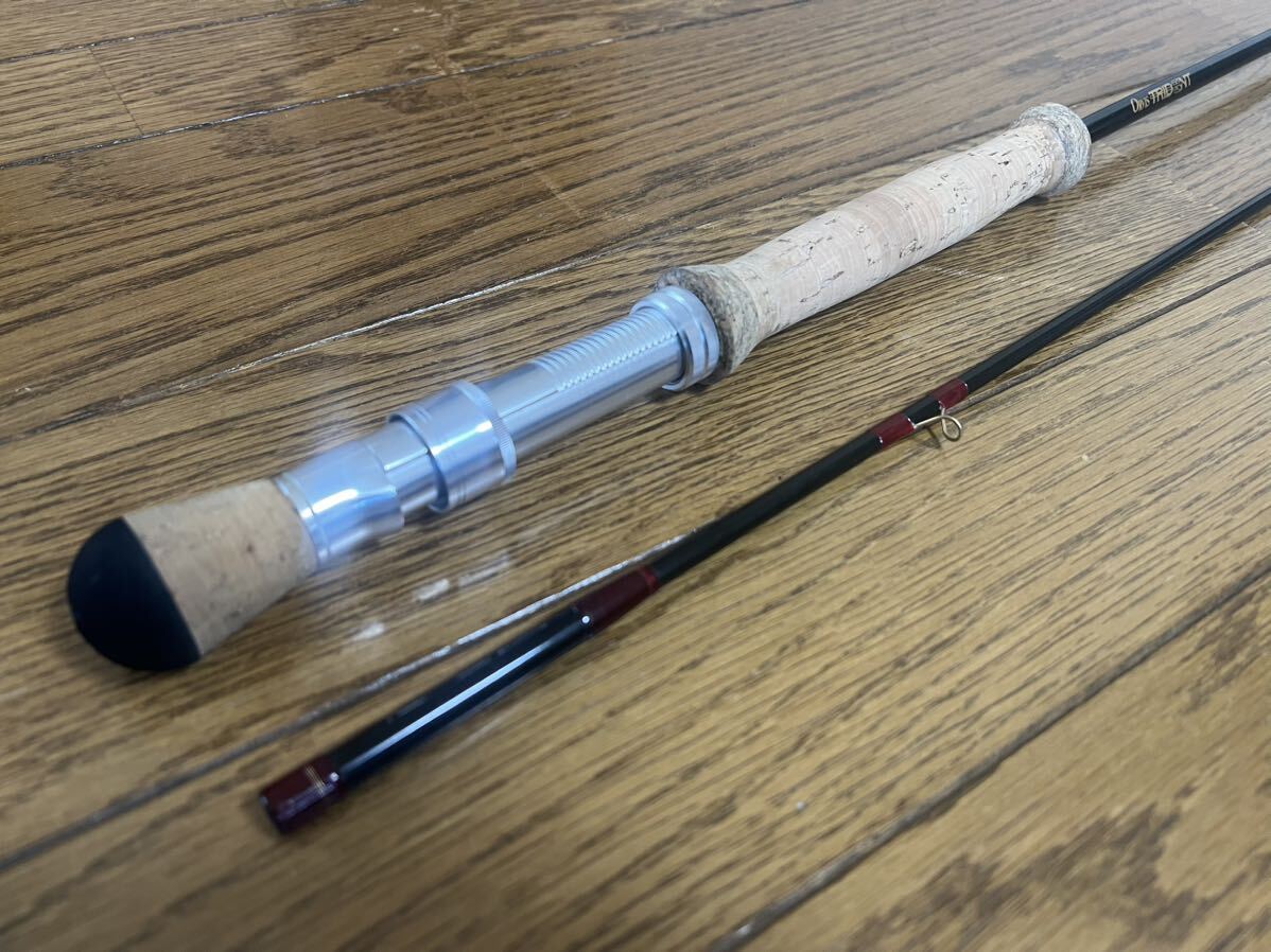 ORVIS TRIDENT PM-10+ 8.5フィート 9wt オービス トライデント フライロッド グリップリメイク品_画像4