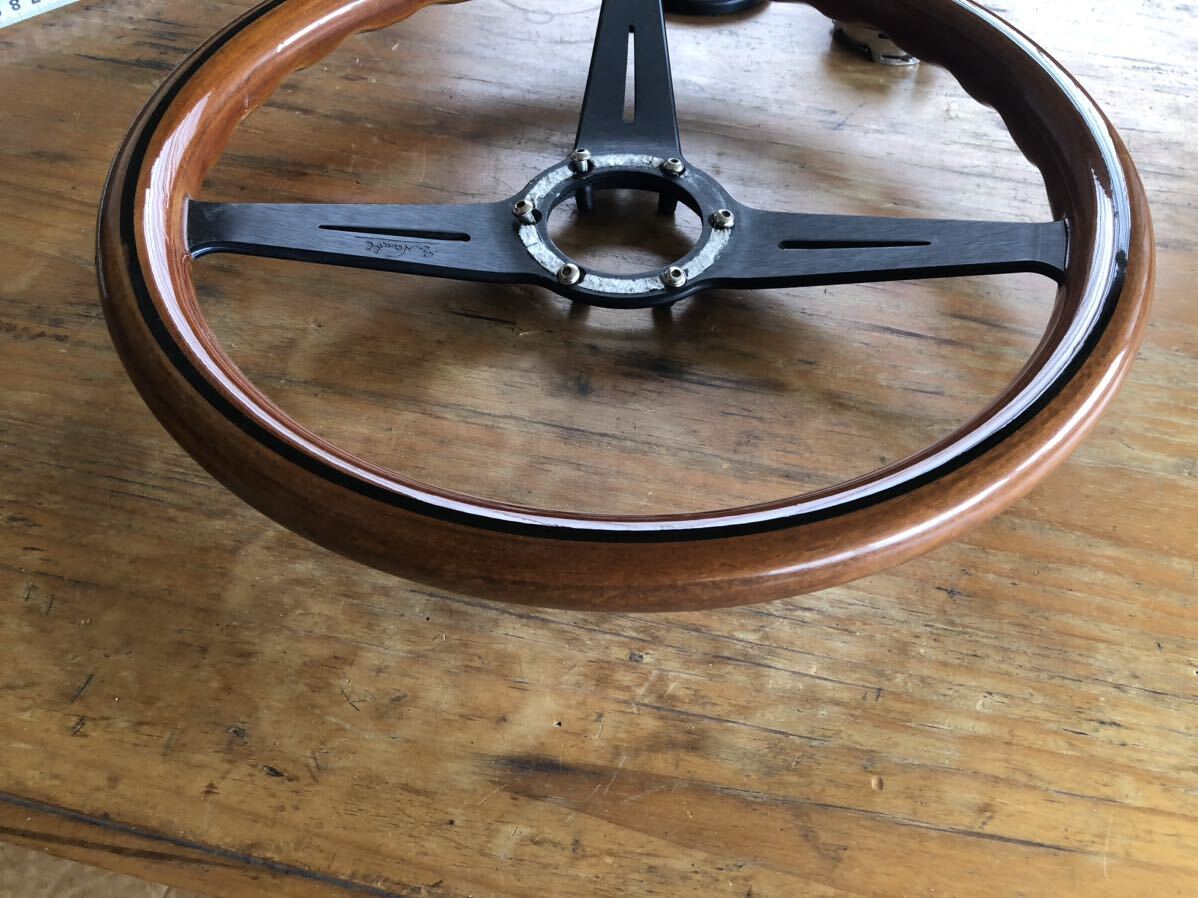  that time thing NARDI Nardi wooden steering wheel CLASSIC φ36.5? horn button horn ring 