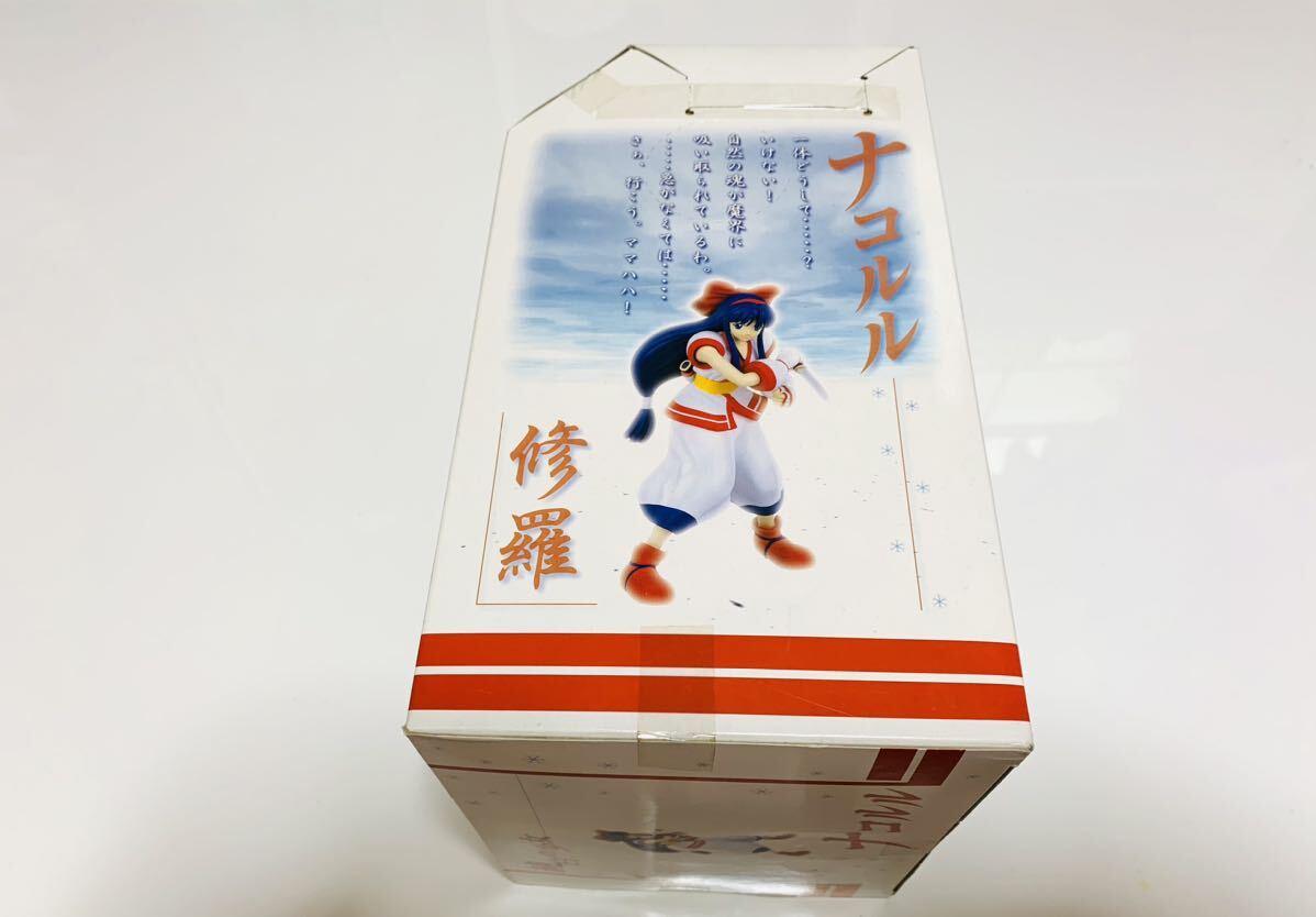 SNK soft vinyl figure box Pure White Girl Nakoruru / SNK sofvi фигурка BOX совершенно белый. девушка nako Lulu / play more samurai spirits
