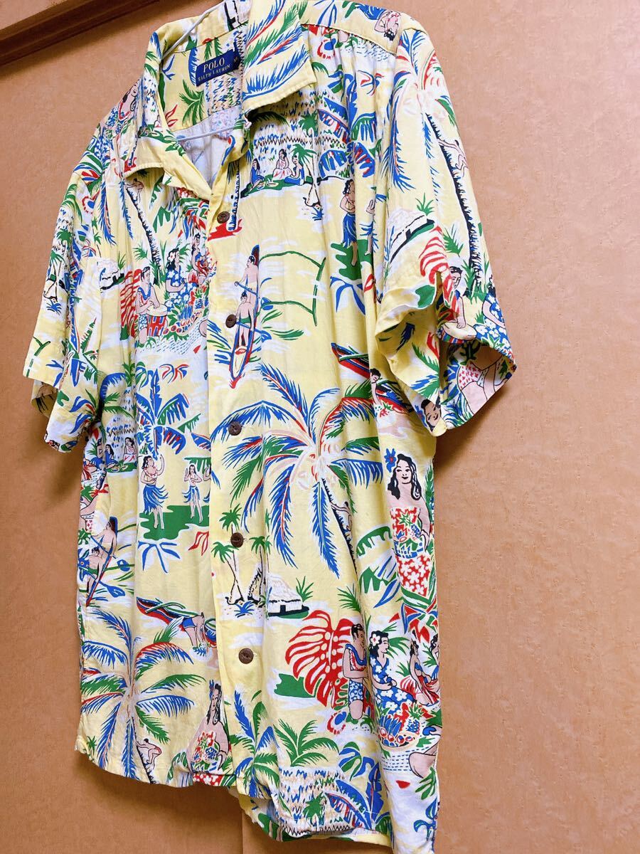 POLO RALPH LAUREN Polo Ralph Lauren гавайская рубашка M размер 