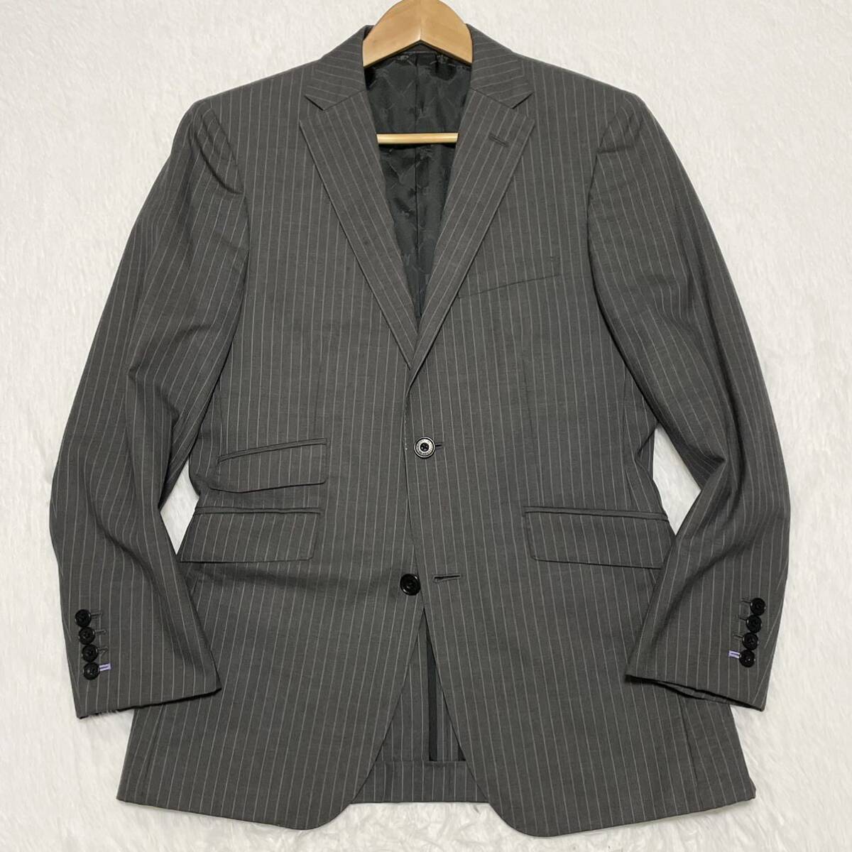  Burberry Black Label tailored jacket подкладка монограмма noba проверка Grace -tsusuper100*s BURBERRY BLACK LABEL M 3891