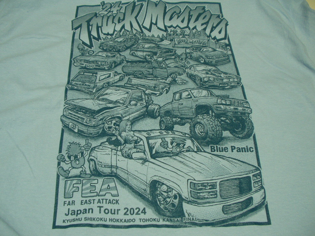 2024　トラックマスターズTシャツ　サイズXL　未使用　'24 Truck Masters FEA ミニトラック　スポコン　カスタムカー　USDM_画像1