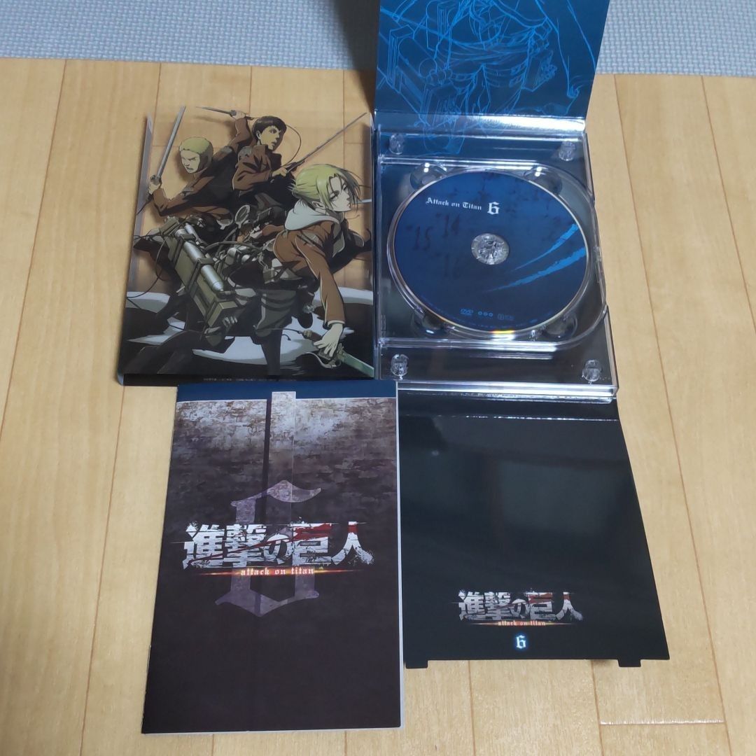 進撃の巨人　第一期　Season1　初回限定版　全巻セット　1~9巻　DVD