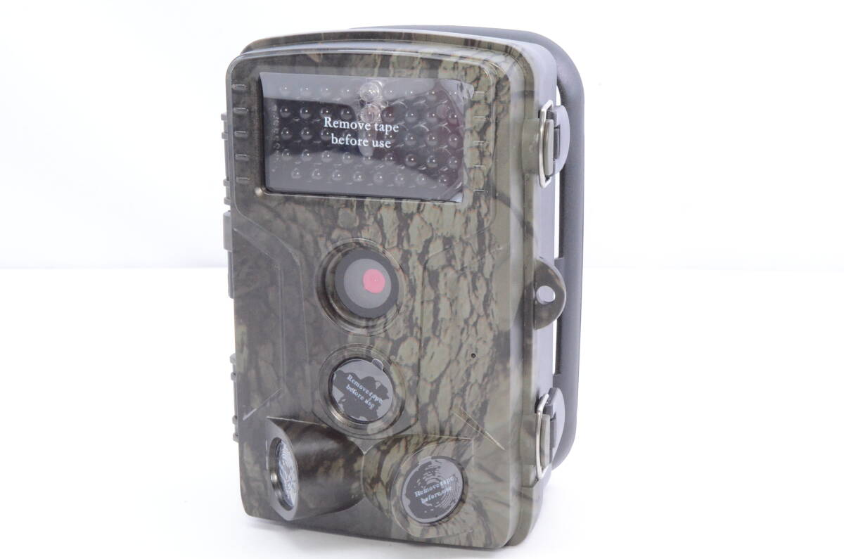[ new goods unused ]TRAILCAMER Trail camera HC-802 security camera waterproof dustproof night vision function 5800 ten thousand pixels AA battery use optics beautiful goods #K1172405005Y