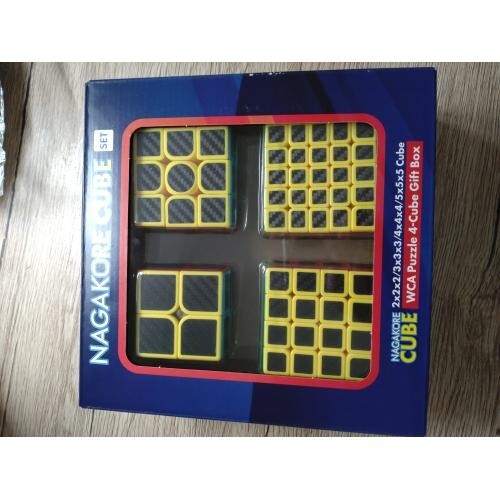 ナガコレキューブセット ２×２ ３×３ ４×４ ５×５ 競技用Cube 立体ゲーム パズルキューブ 教育キューブ 脳トレ_画像6