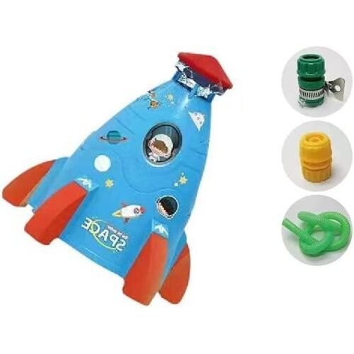  наружный водные развлечения игрушка вода опрыскиватель Rocket (blue)