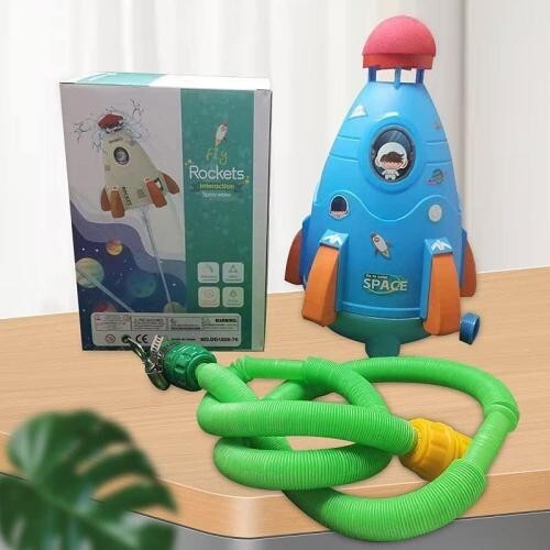  наружный водные развлечения игрушка вода опрыскиватель Rocket (blue)