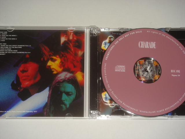PINK FLOYD ★ CHARADE ★ 1977 Live ★ Sigma盤 ★【2CD】_画像3