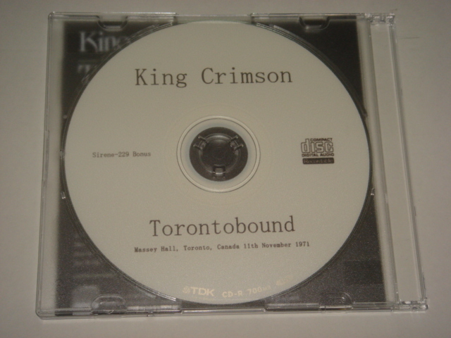 KING CRIMSON ★ Rainbow 1973 ★ Sirene盤 ★【2CD+Bonus CD】_画像7