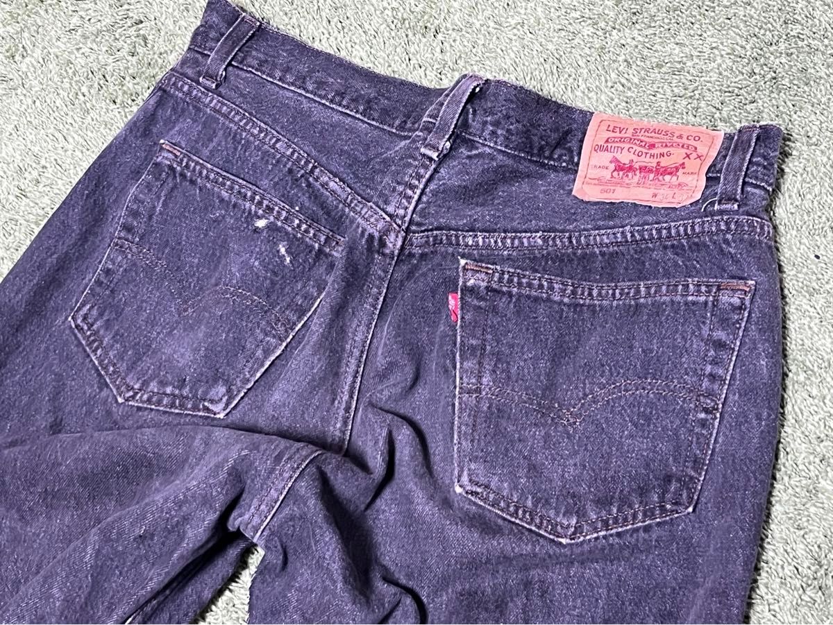34×32 Levi's 501 先染め USA ブラックデニムパンツ リーバイス 34×32 Levi's 501 先染め USA ブラックデニムパンツ リーバイス