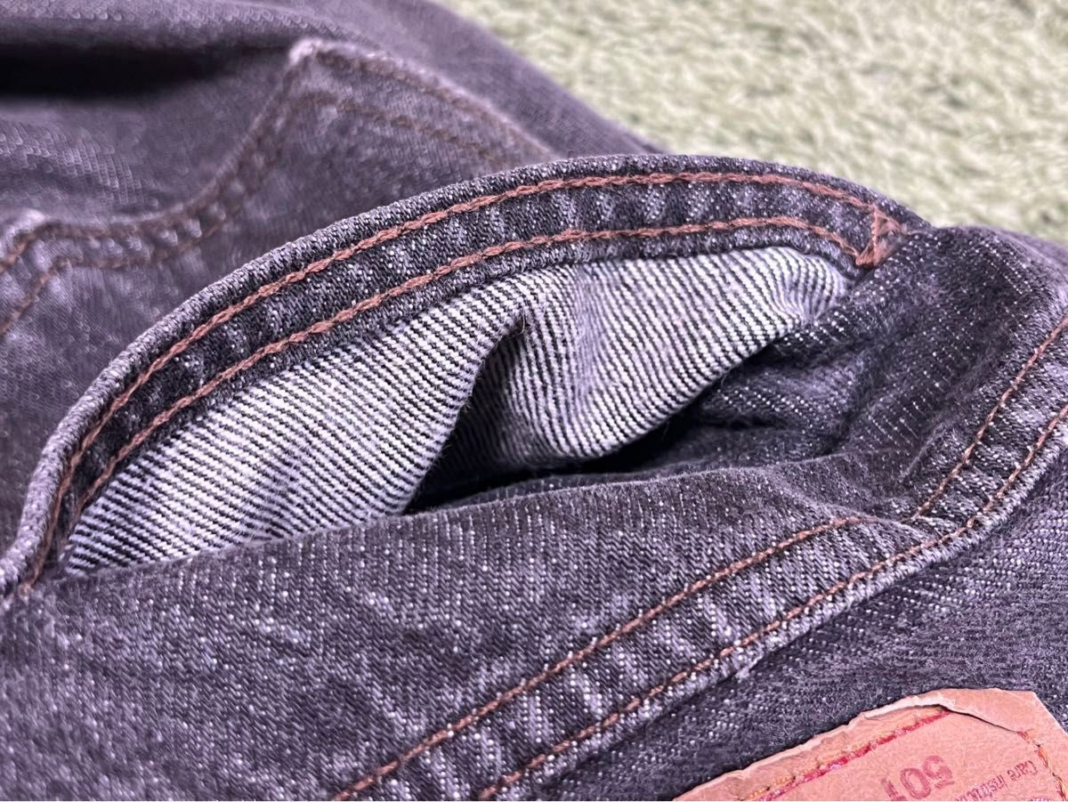 34×32 Levi's 501 先染め USA ブラックデニムパンツ リーバイス 34×32 Levi's 501 先染め USA ブラックデニムパンツ リーバイス