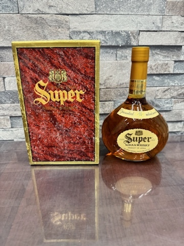 1. SUPER NIKKA スーパーニッカ ウイスキー 特級 760ml 43度 箱付き・未開栓！送付先千葉県内限定 _画像1