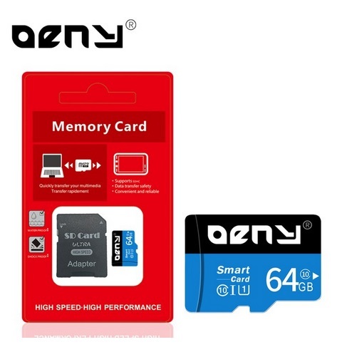 microSD カード 64GB class10 ＋ SD変換アダプタ OENYの画像1