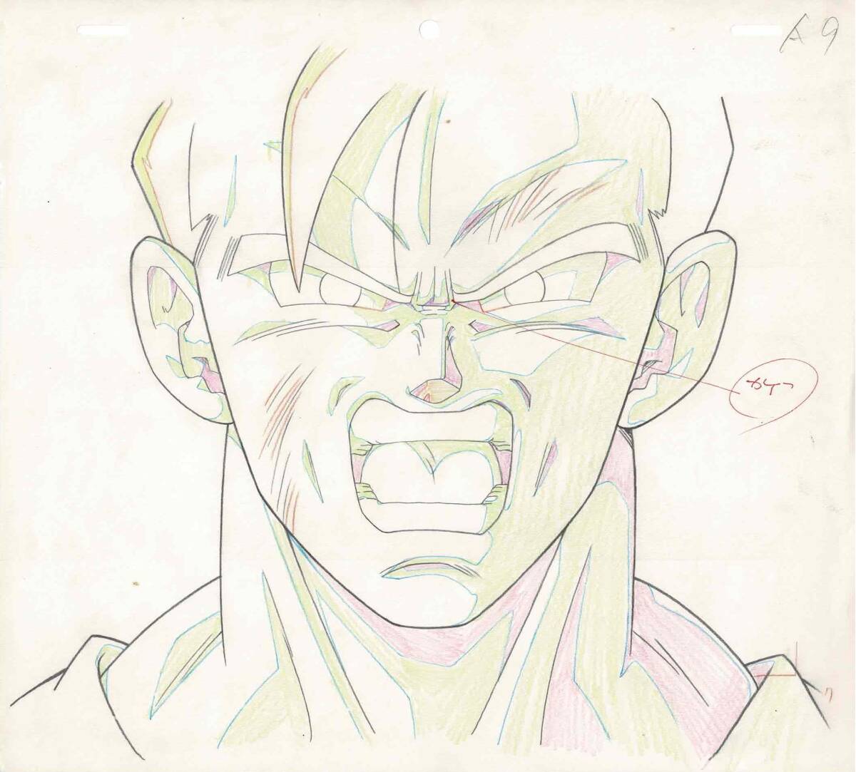 劇場版 ドラゴンボールZ スーパーサイヤ人3 セル画と合成動画1 劇場版 ドラゴンボールZ スーパーサイヤ人3 セル画と合成動画1