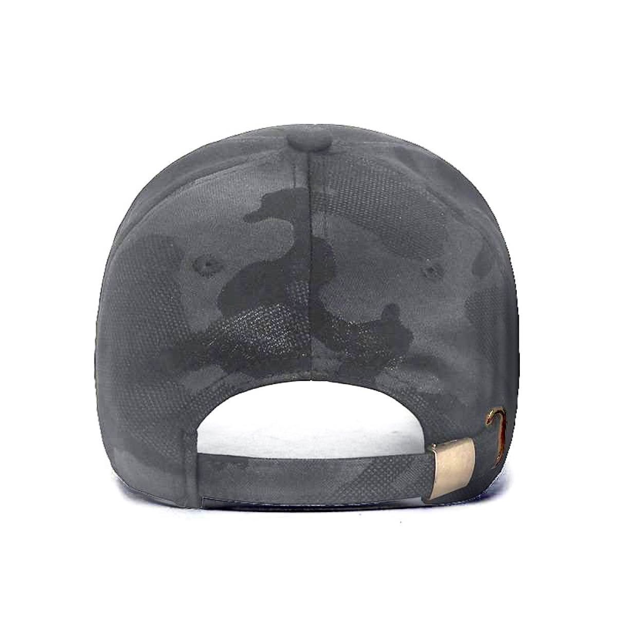 メッシュキャップ キャップ 帽子 シンプル 迷彩 軽量 紫外線 UV対策 グレー 灰色 メンズ レディース 男女兼用 ユニセックス
