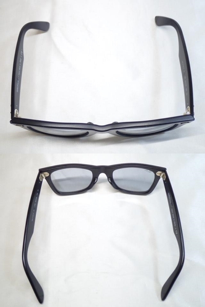 5125[A]【Ray-Ban◆レイバン】木村拓哉コラボ サイン入り/WAYFARER ウェイファーラー/サングラス/ブラック/RB2140-F 901-S/R5_画像4