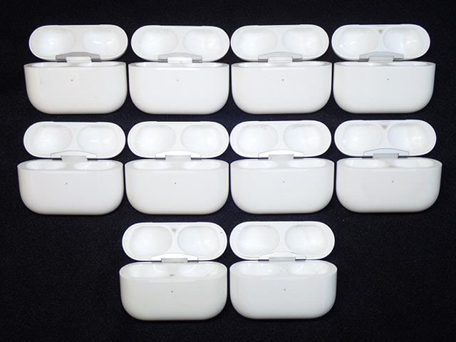 5035[A]通電品♪■正規品■Apple Airpods PRO エアーポッツプロ エアポッツプロ/10点セット/A2190/ケースのみ/ワイヤレスイヤホンケースの画像3