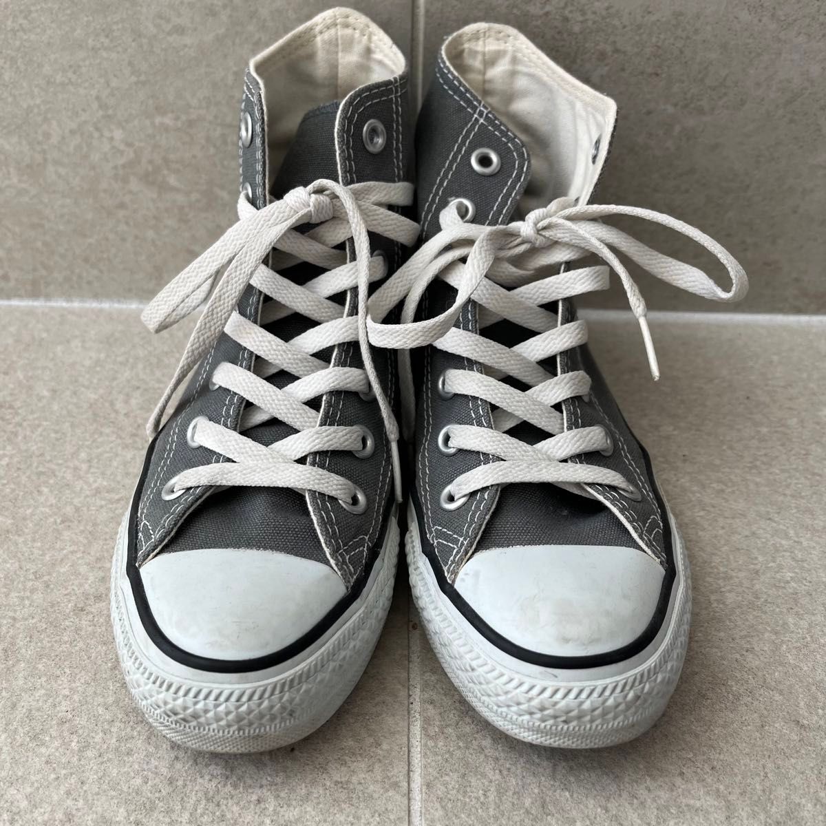 コンバース CONVERSE オールスター ハイカットスニーカー スニーカー グレー レディース 23cm 靴