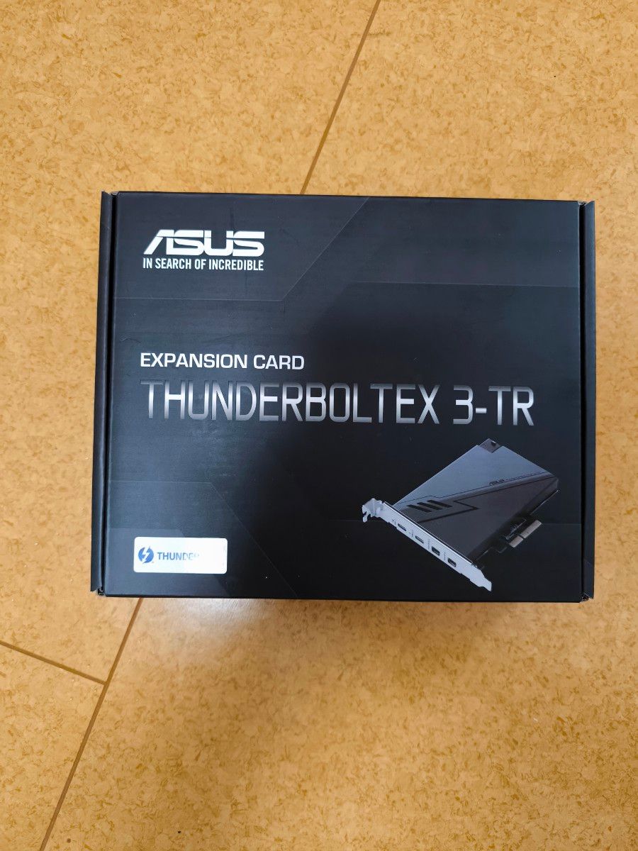 ThunderboltEX 3-TR 新品未使用品 ASUS  拡張カード EXPANSION CARD