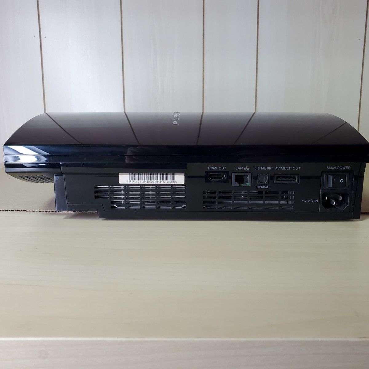 PS3 初期型 CECHA00 500GB プレイステーション3 65nmRSX仕様 GPU PS3 初期型 CECHA00 500GB プレイステーション3 65nmRSX仕様 GPU
