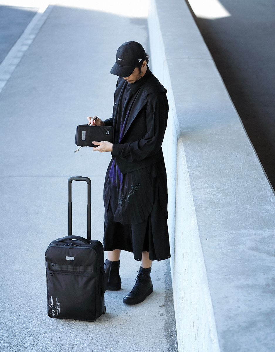 Yohji Yamamoto POUR HOMME × NEW ERA 20SS WHEEL BAG ウィールバッグ / キャリーケース HN-I47-958 ヨウジヤマモトプールオム ニューエラ_画像10