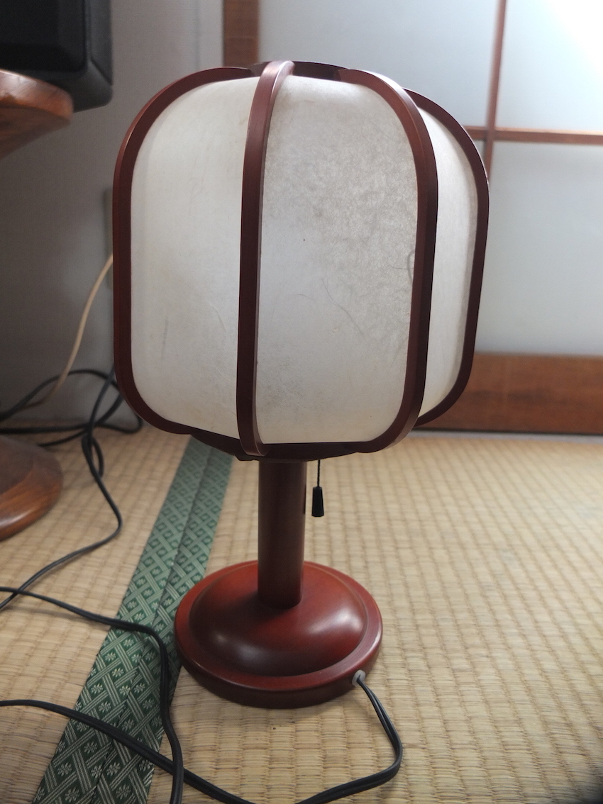 ビンテージ 山田照明 テーブルランプ スタンドライト 和モダン 昭和レトロ Japan Vintage Lamp 照明器具 卓上ライト 大正ロマン_画像3