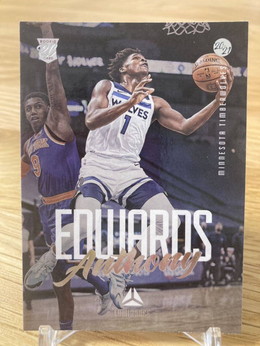 Anthony Edwards 2020-21 Panini Chronicles Luminance RC NBA Basketball アンソニーエドワーズ ルーキーの画像1