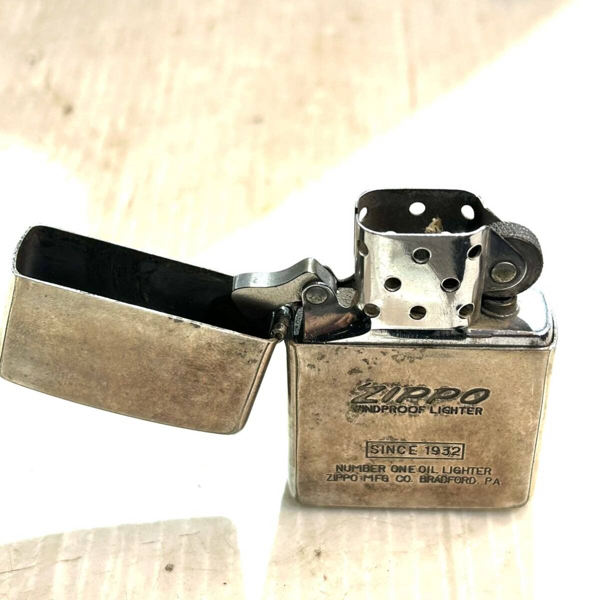 ZIPPO ジッポー ジッポ オイルライター since 1932 USA製 (B3960)の画像5