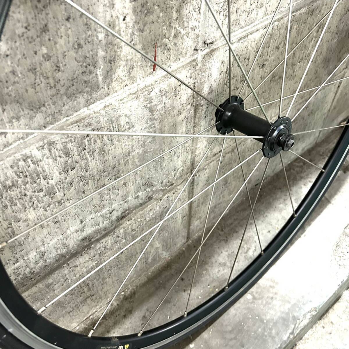 SHIMANO シマノ WH-RS010 700×20C 自転車 フロント リア ホイール (B4110)_画像6