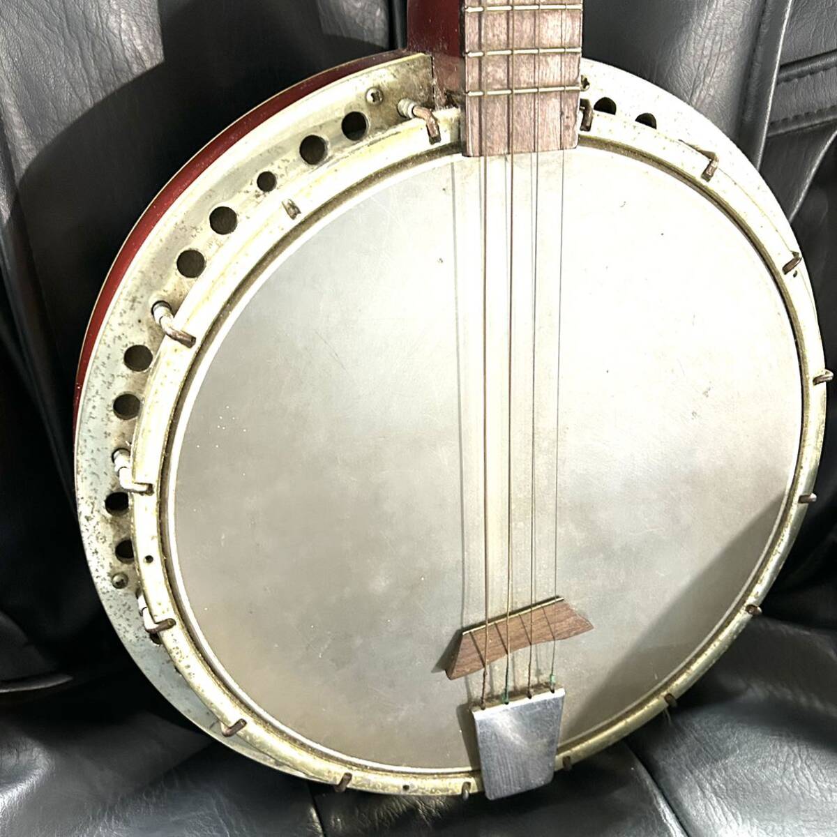 4 string banjo Manufacturers unknown musical instruments stringed instruments (B4165)