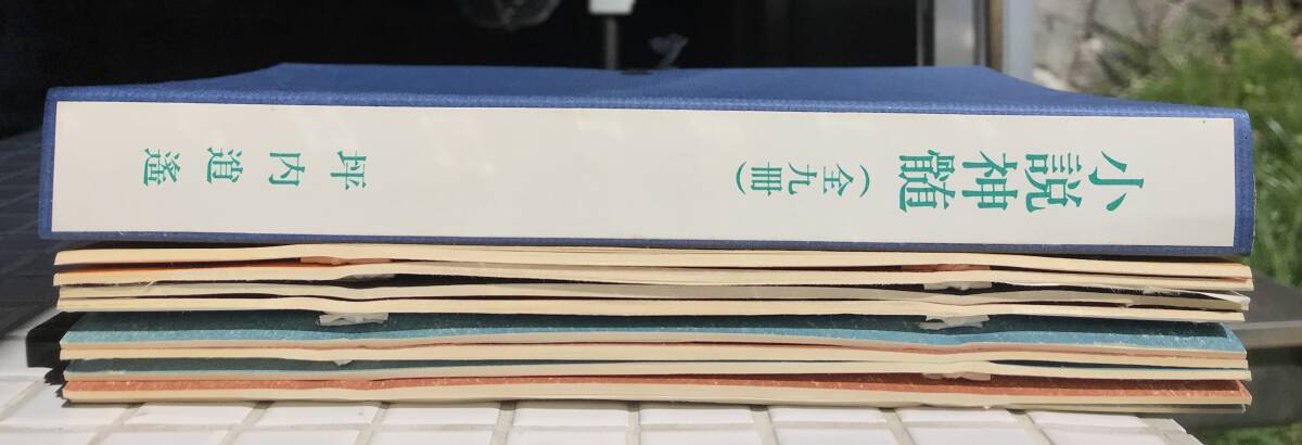 [. есть ] Tsubochi Shoyo повесть бог . сосна месяц . версия все тома в комплекте все 9 шт. ... выпускать Showa 56 год . есть название работа переиздание полное собрание сочинений новое время литература павильон переиздание повесть сосна месяц .