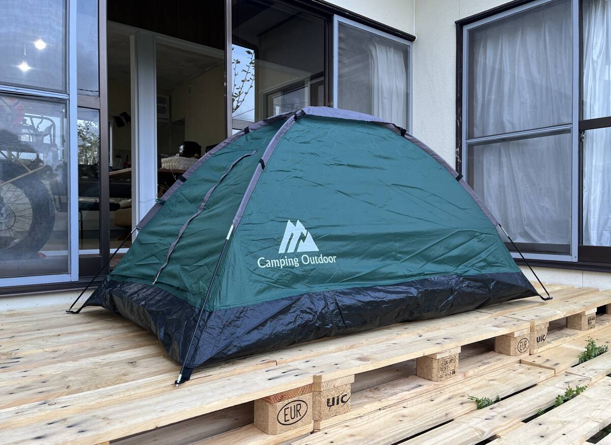* новый товар основной specification супер-легкий палатка-купол милитари зеленый 1.5 человек для 