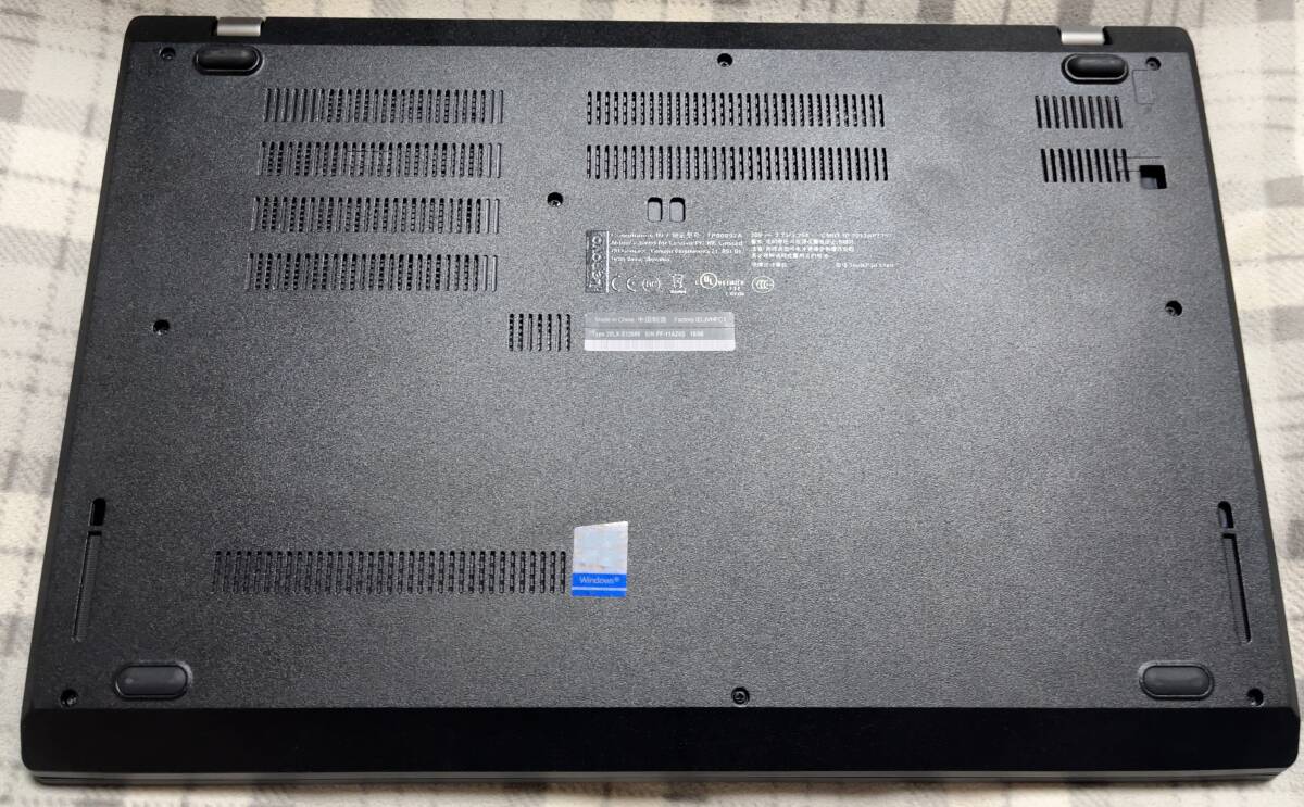 ThinkPad L580 i3-8130U メモリ16G SSD 256Gの画像7