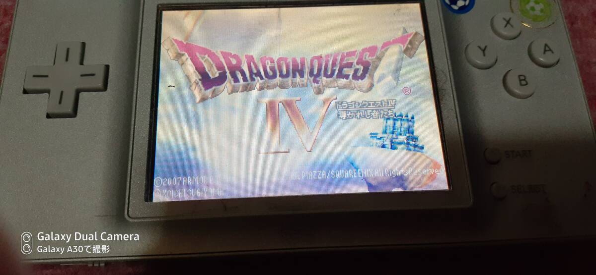 * DS [ Dragon Quest Ⅳ] коробка нет инструкция нет / soft только / гарантия работы есть / Quick post .DS soft какой шт. .185 иен .!