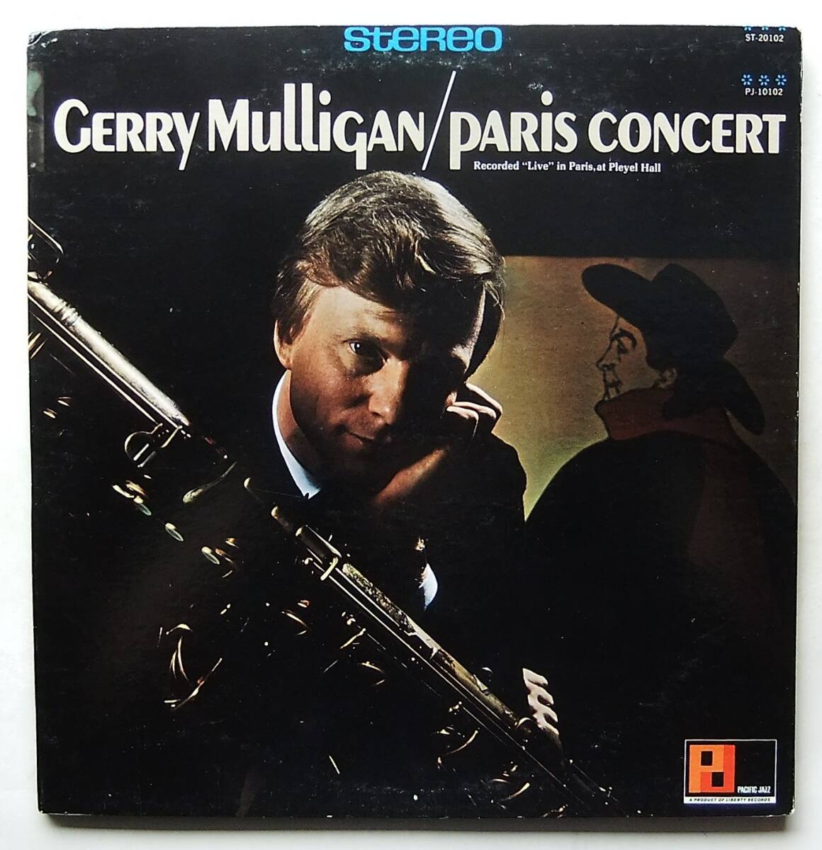 ◆ GERRY MULLIGAN / Paris Concert ◆ Pacific Jazz ST-20102 (Liberty) ◆_画像1