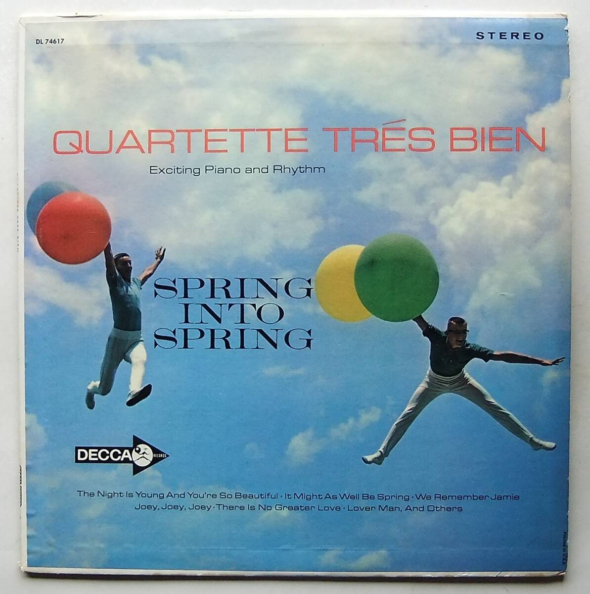 ◆ QUARTETTE TRES BIEN / Spring Into Spring ◆ Decca DL 74617 (color) ◆_画像1