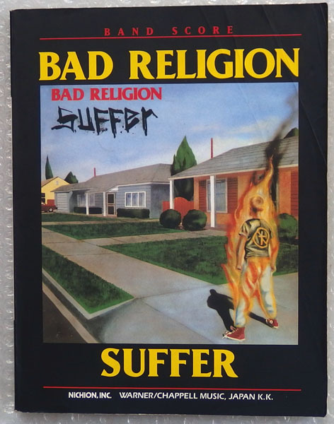 バンドスコア【バッド レリジョン サファー】Bad Religion Suffer メロコア_画像1