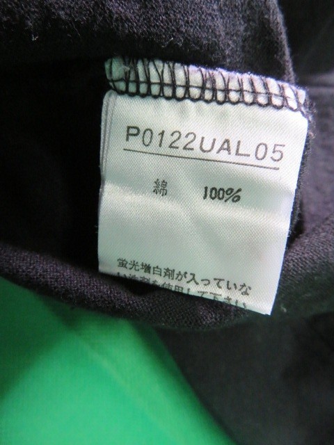 ピンクハウス PINKHOUSE 黒い半袖Tシャツ ワッペンとロゴ カネコイサオ 金子功 日本製 綿100％_画像7