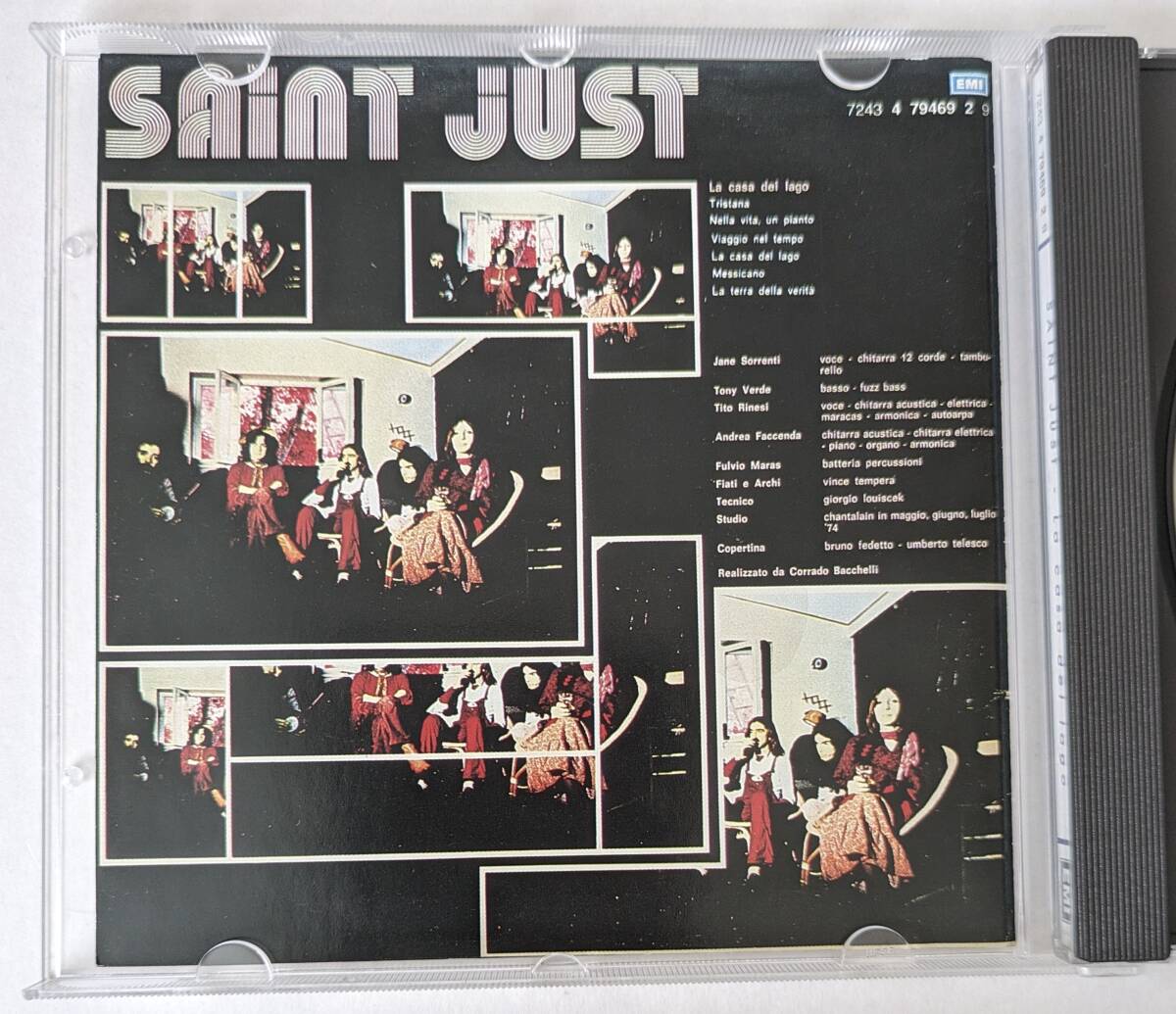 【輸入盤CD】サン・ジュスト Saint Just / La Casa Del Lago _画像3